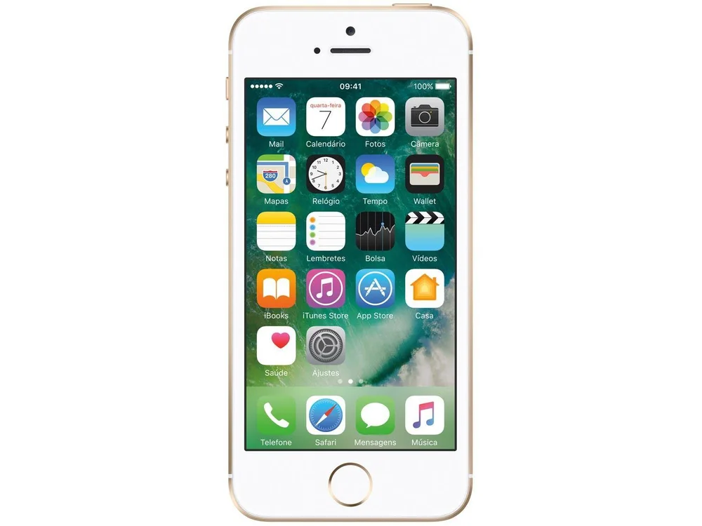 iPhone SE Apple 64GB Dourado 4G Tela 4” Retina