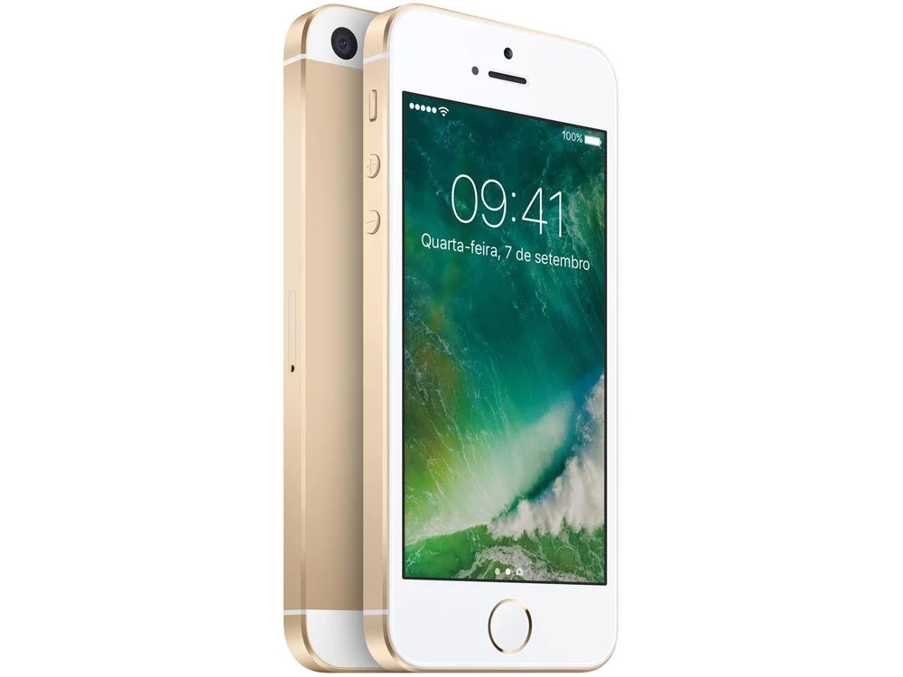 iPhone SE Gold 64 GB 本体 iPhone SE Apple 64GB Dourado 4G Tela 4” Retina