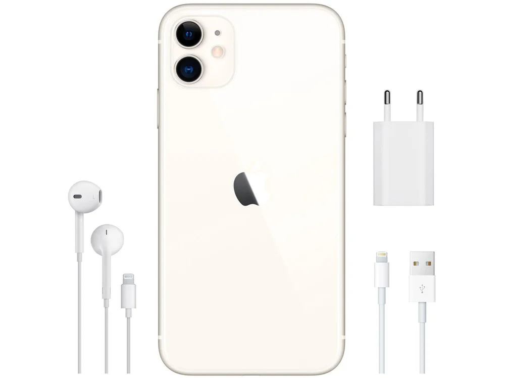 iPhone 11 Apple 128GB Branco 6,1” 12MP
