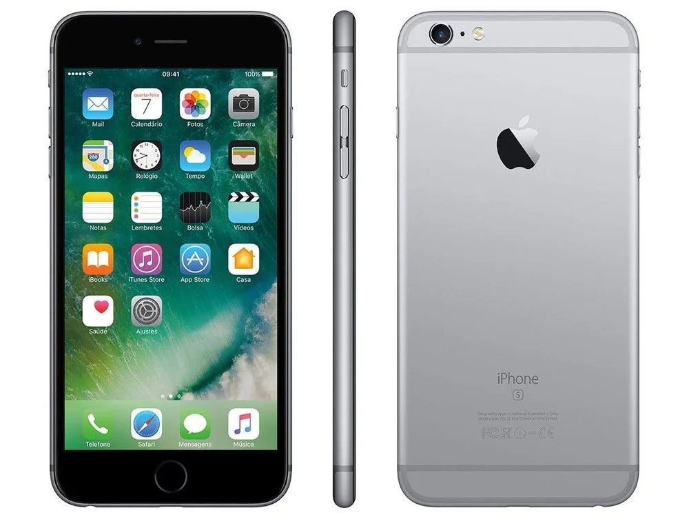 iPhone 6s Plus Apple 16GB Cinza Espacial 4G