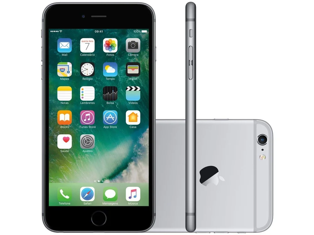Apple iPhone 6s plusシルバー 本体 iPhone 6s Plus Apple 16GB Cinza Espacial 4G