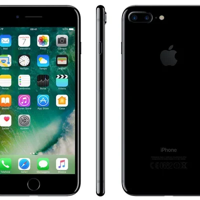 iPhone 7 Plus Apple 128GB Preto Brilhante 4G