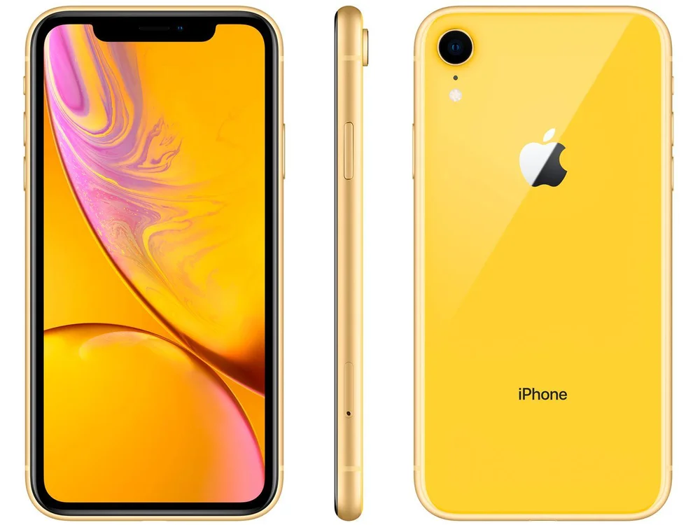Apple iPhone XR 128GB イエロー 本体 iPhone XR Apple 128GB Amarelo 6,1” 12MP iOS