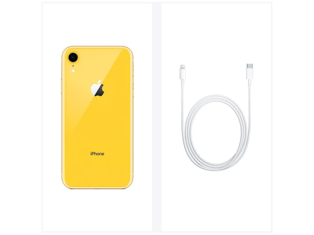 iPhone XR Apple 128GB Amarelo 6,1” 12MP iOS
