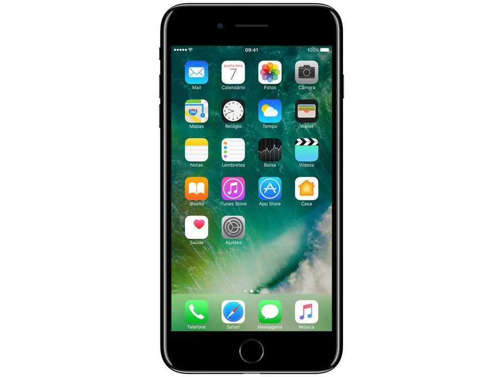 iPhone 7 Plus Apple 256GB Preto Brilhante 4G