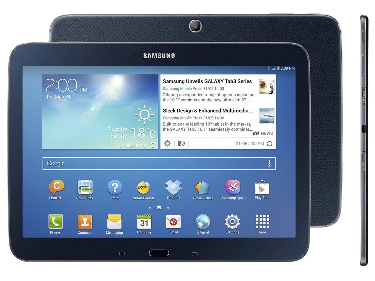 Tablet Samsung Galaxy Tab 3 16GB Tela 10.1” 3G