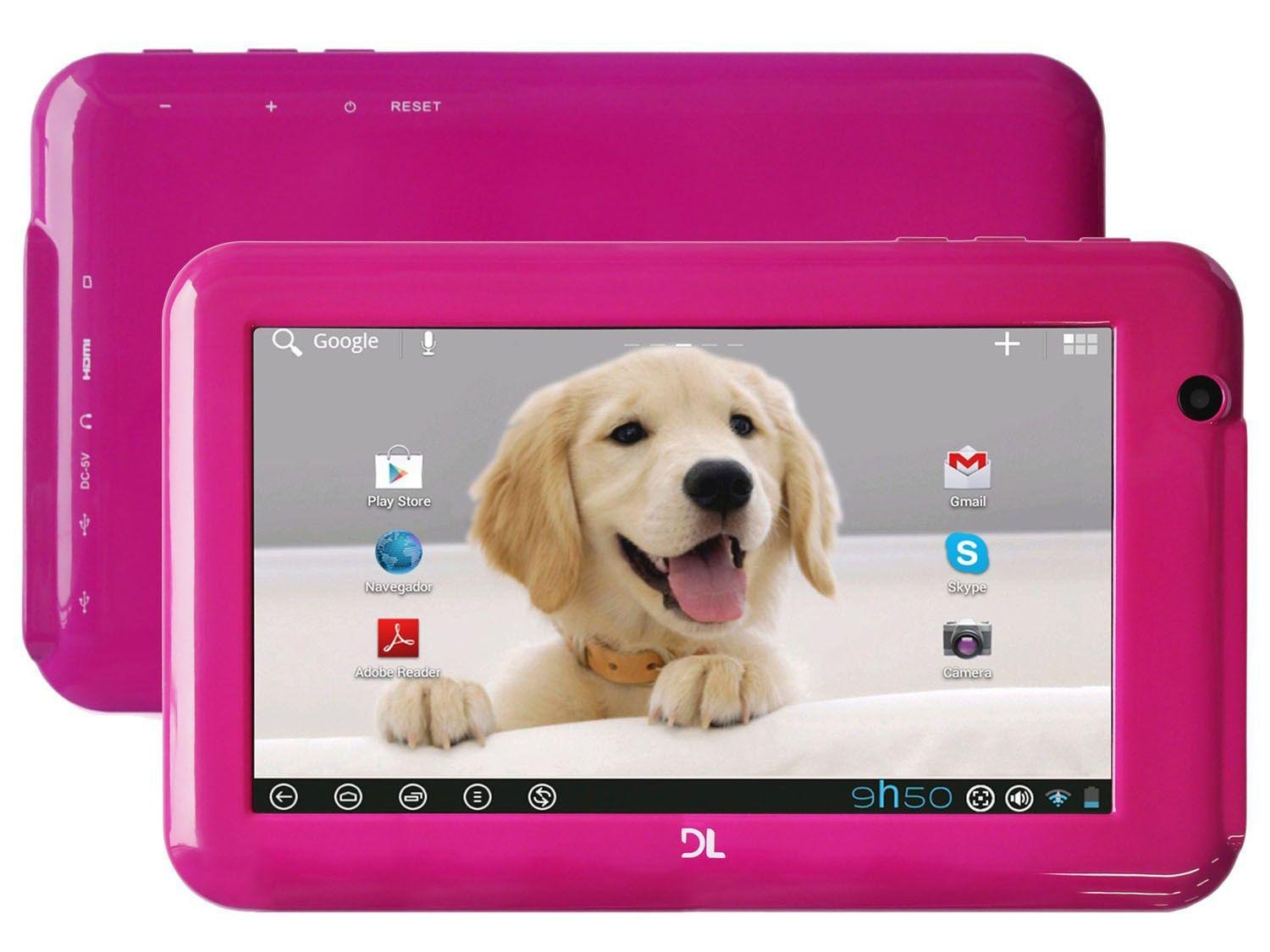 Tablet DL HD7 Android 4.0 3G Wi-Fi 4GB Tela 7”