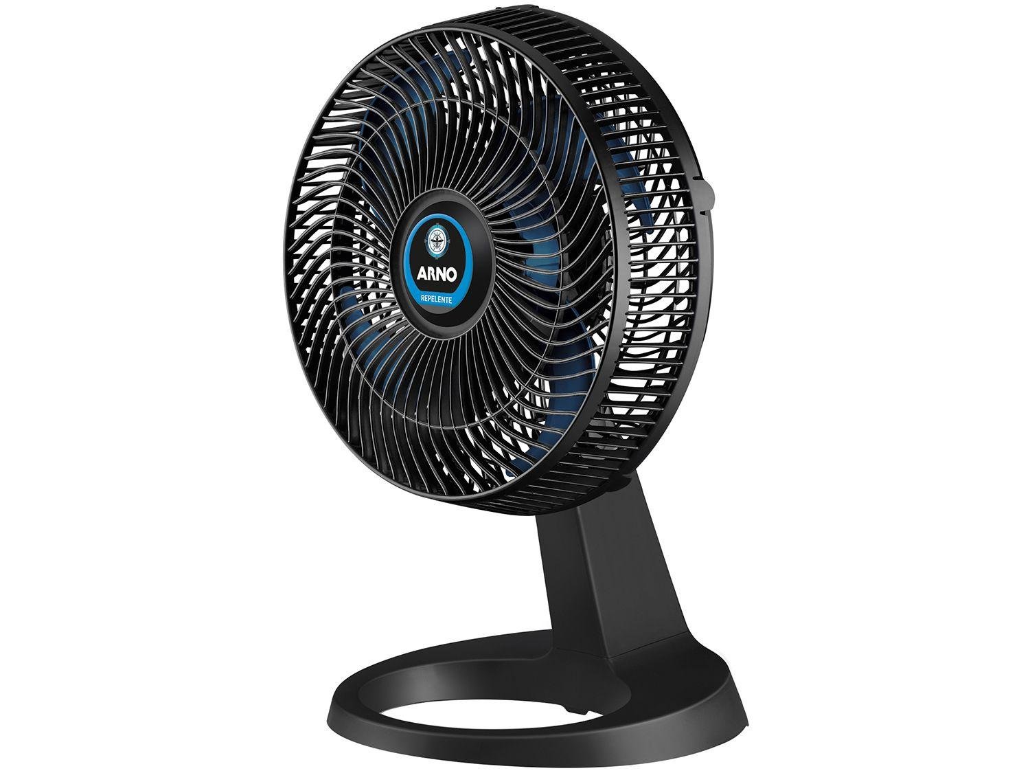 Ventilador de Mesa Arno Super Force Repelente 30cm 3 Velocidades