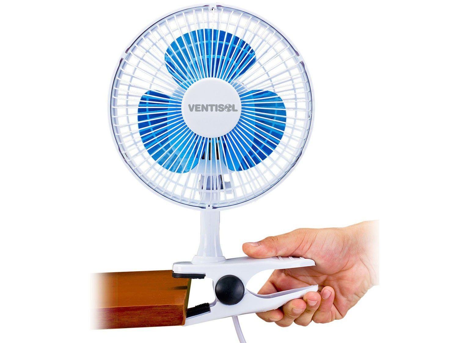 Mini Ventilador de Mesa 2 Velocidades 20cm 2 em 1 Ventisol 8851001