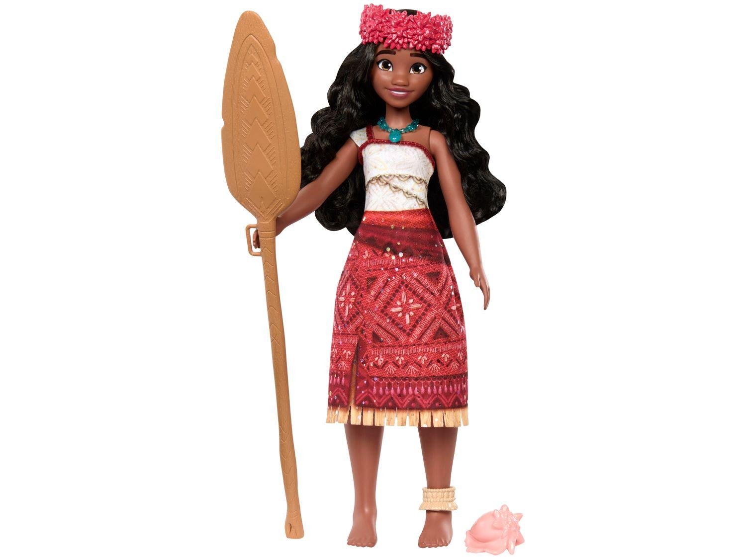 Boneca Disney Moana 2 com Remo Tornozeleira