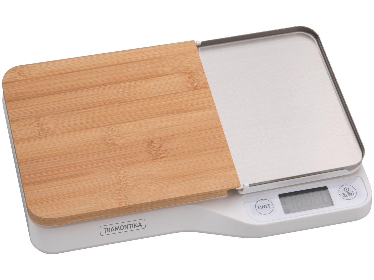 Balança de Cozinha Digital Tramontina  5kg Inox Adatto 61101010