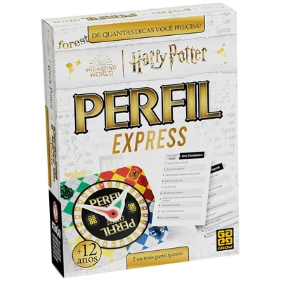 Jogo Harry Porter Perfil Express Grow 102 Peças