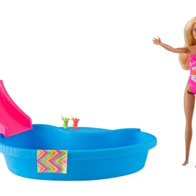 Boneca Barbie Piscina Glam com Piscina