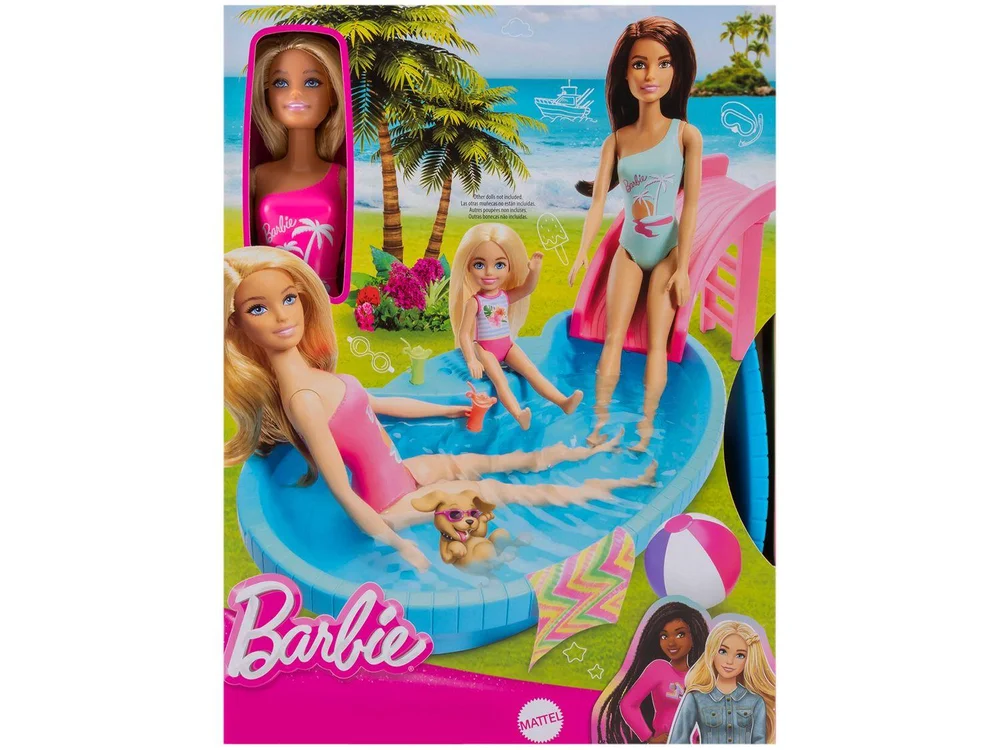 Boneca Barbie Piscina Glam com Piscina - view 6