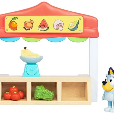 Playset Bluey Mini Bluey Home Candide 7 Peças