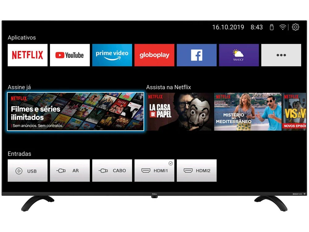 Smart TV  Full HD 40” Philco PTV40E20SNBL Wi-Fi - view 9