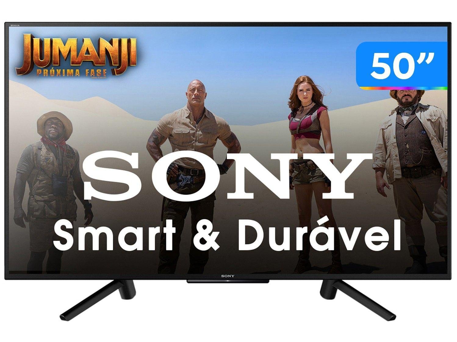 Smart TV LED 50” Sony KDL-50W665F Full HD