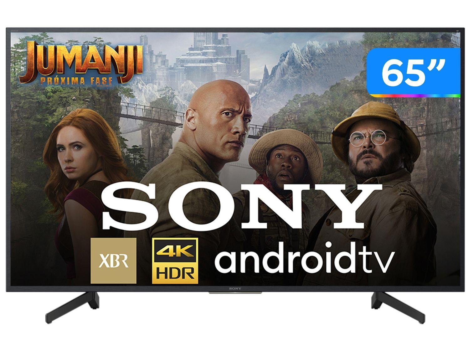 Smart TV 4K LED 65” Sony XBR-65X805G Android Wi-Fi