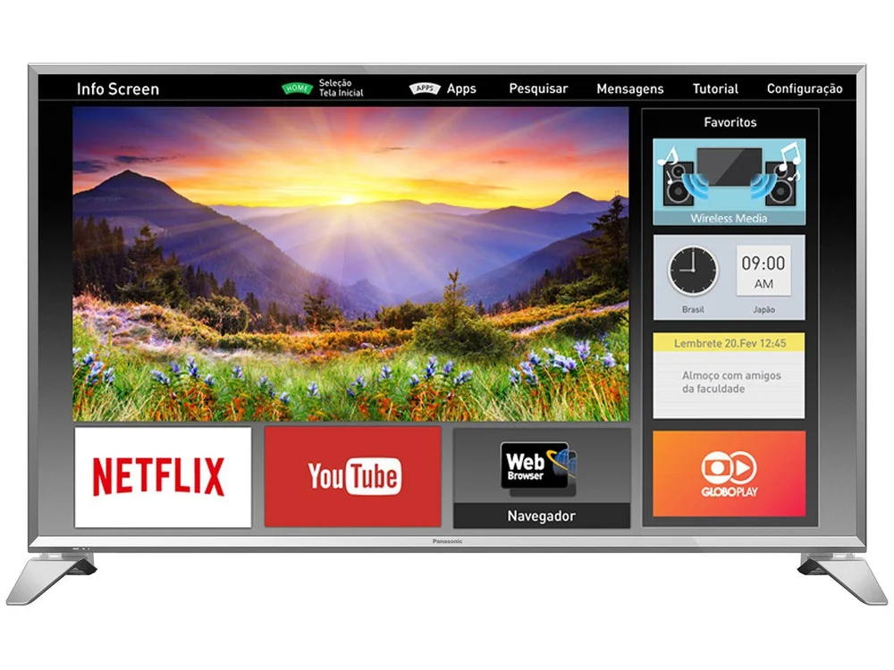 S1338 Panasonic VIERA TH-43HX850 43V型 Smart TV LED 43” Panasonic Full HD Viera