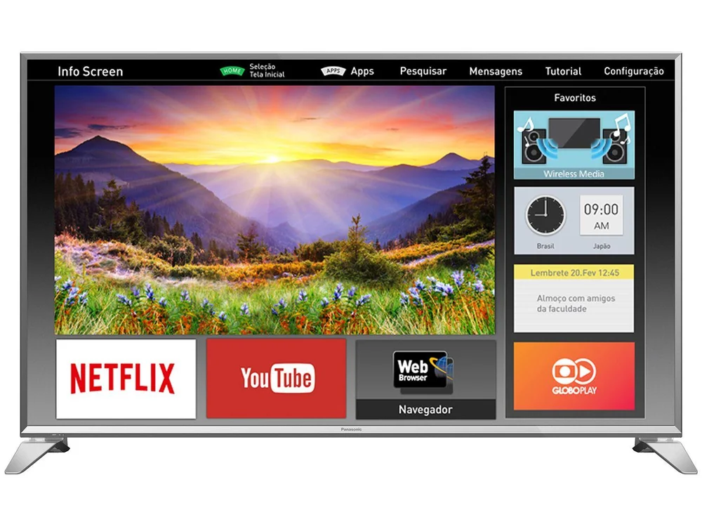 Smart TV LED 49” Panasonic Full HD Viera