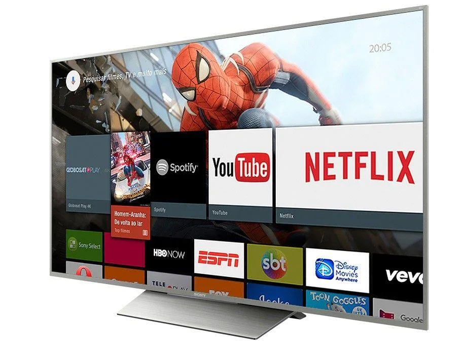 Smart TV LED 55” Sony 4K Full HD XBR-55X855D