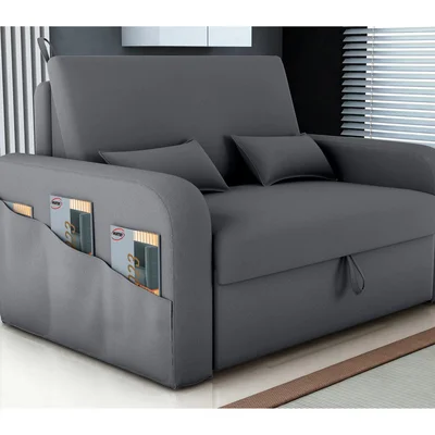 Sofá-cama 2 Lugares Casal Veludo Matrix Lady Dai