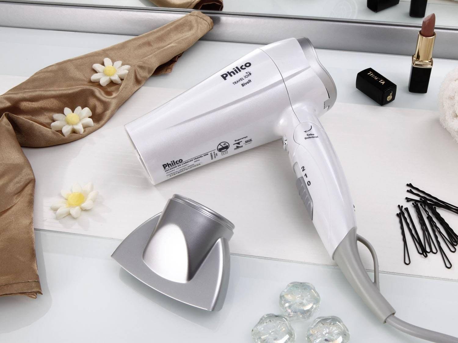 Secador de Cabelo Philco Travel Ion