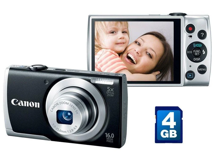 Canon PowerShot A2600 本体 Câmera Digital Canon PowerShot A2600 16MP