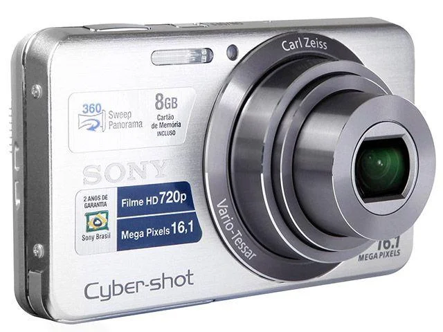 SONY Cyber-shot W630 16.1 動作確認済 Câmera Digital Sony Cyber-Shot W630 16.1MP LCD 2,7