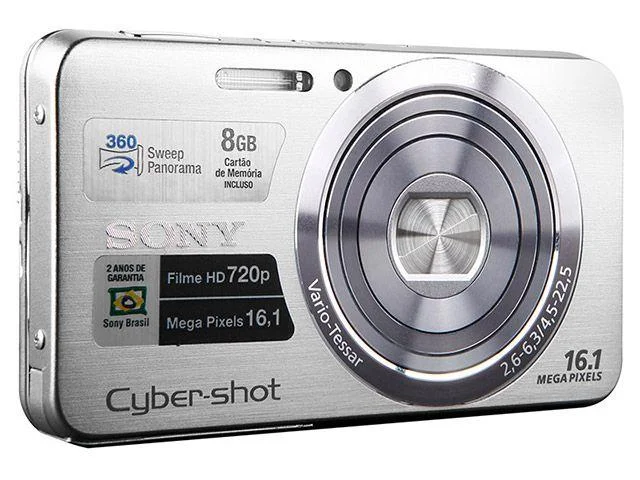 Câmera Digital Sony Cyber-Shot W630 16.1MP LCD 2,7