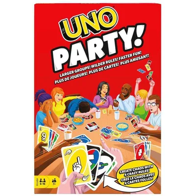 Jogo UNO Party! Mattel 224 Cartas