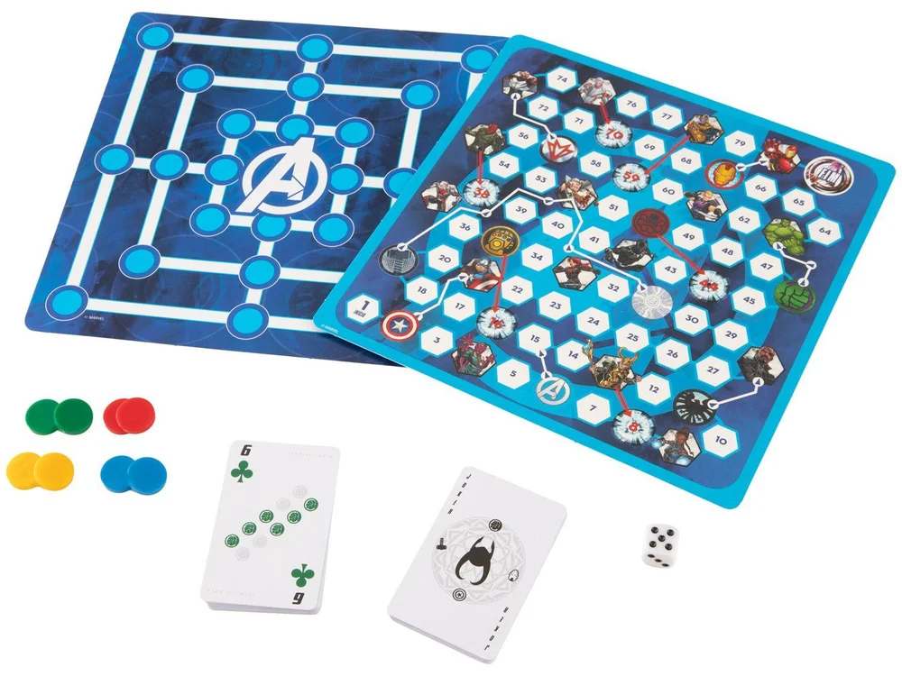 Imagem 2 de 6 do produto Jogo Clássico Marvel Avengers Tabuleiro Copag