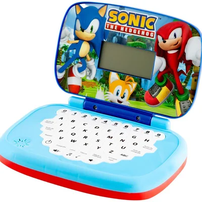 Laptop Infantil Sonic Bilingue Emite Som Candide