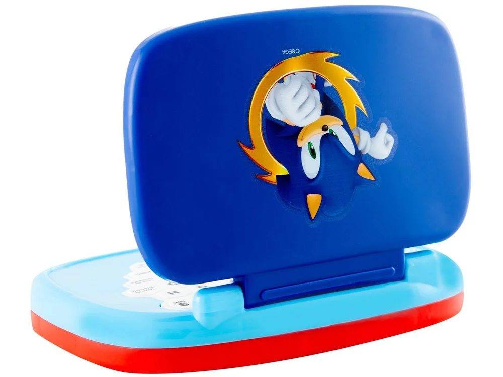 Laptop Infantil Sonic Bilingue Emite Som Candide - view 4