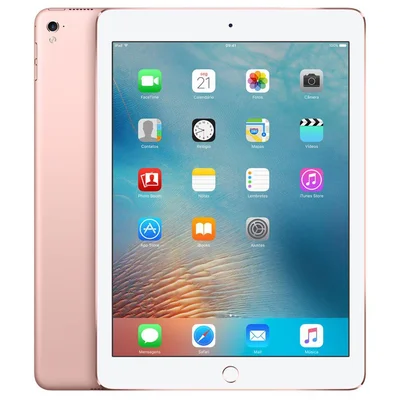 iPad Pro Apple 256GB Ouro Rosa Tela 9,7” Retina