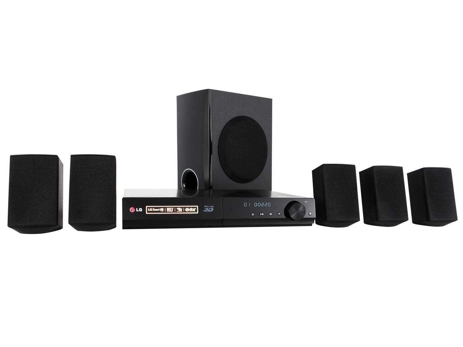 Home Theater LG BH5140S c/ Blu-ray 3D