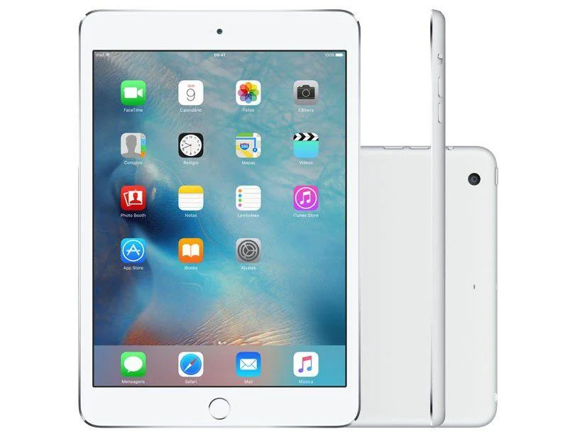 iPad Mini 3 Apple 16GB Prata Tela 7,9”