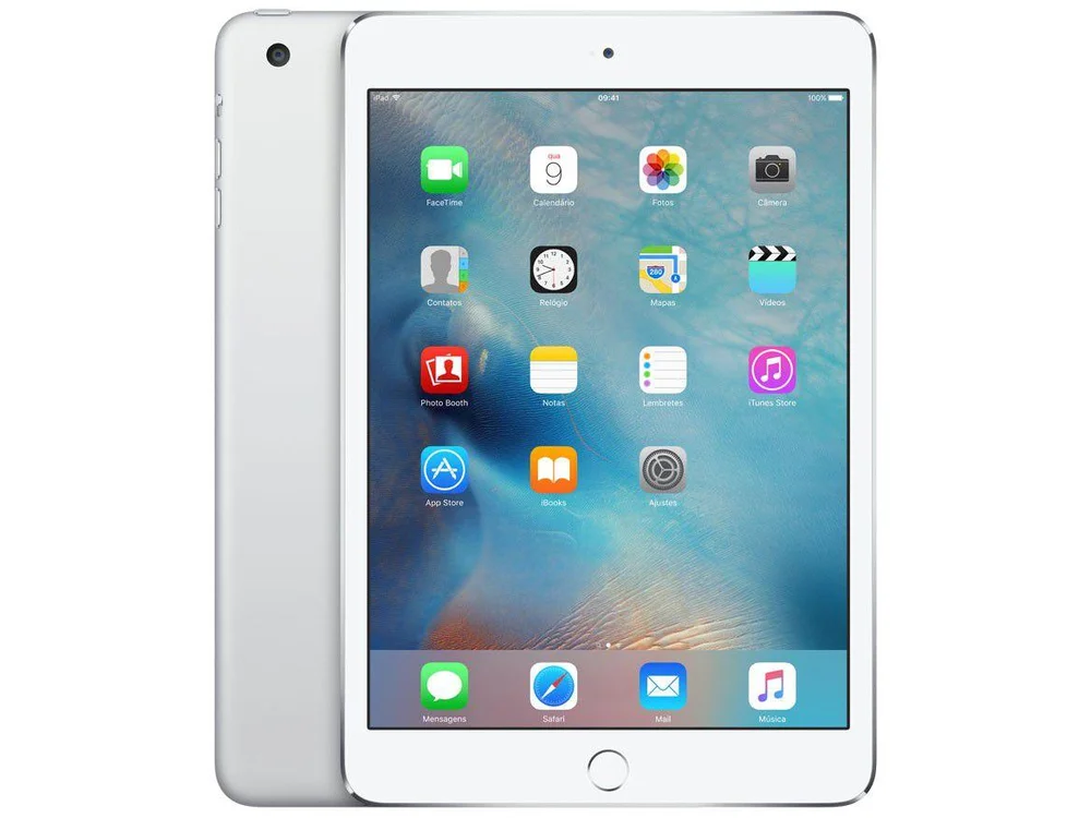 iPad Mini 3 Apple 16GB Prata Tela 7,9”