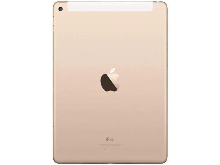 iPad Air 2 Apple 4G 128GB Dourado Tela 9,7” Retina
