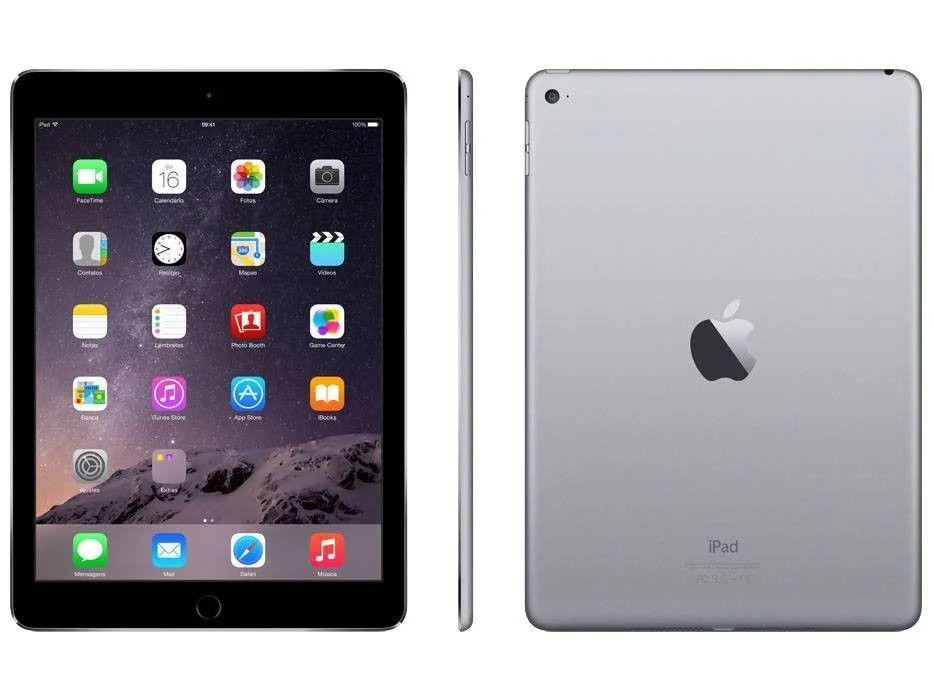 iPad Air 2 Apple 128GB Cinza Chumbo Tela 9,7”
