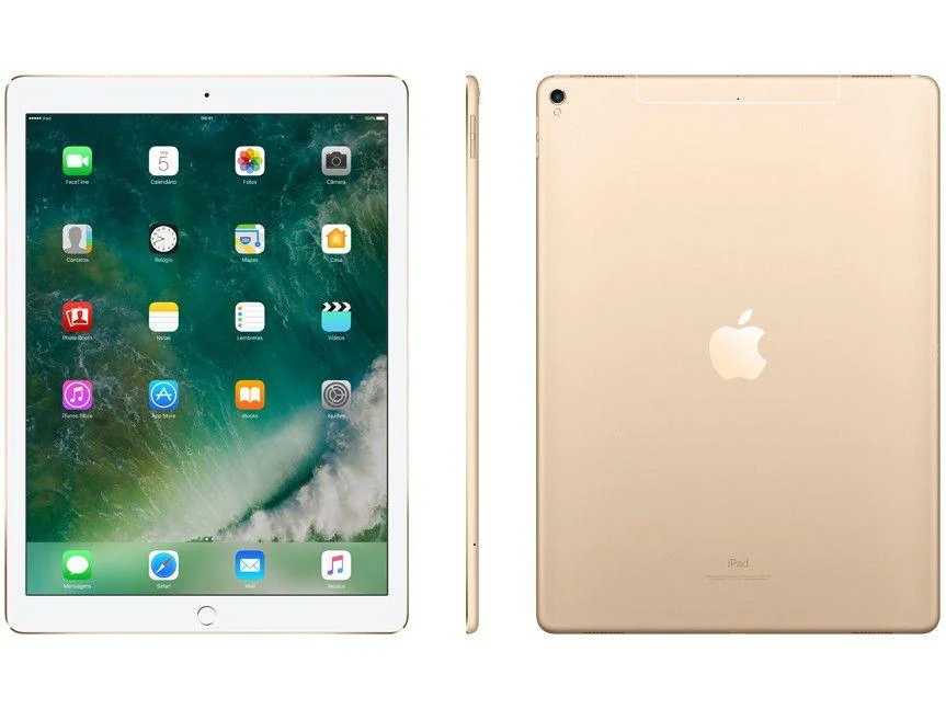 iPad Pro Apple 4G 256GB Dourado
