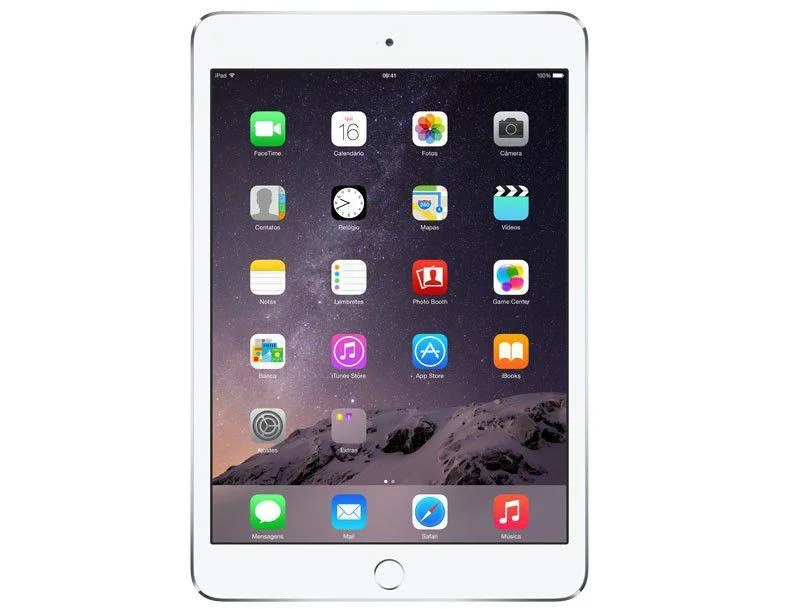 iPad Mini 3 Apple 128GB Dourado Tela 7,9”