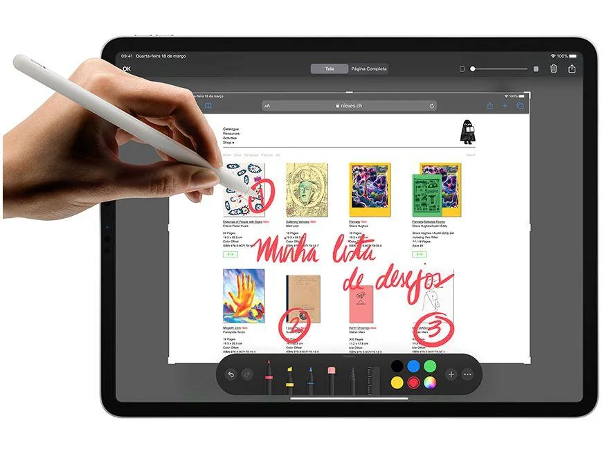 iPad Pro 11” 2ª Geração Apple Wi-Fi 256GB