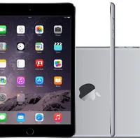 iPad Mini 3 Apple 128GB Cinza Chumbo Tela 7,9”