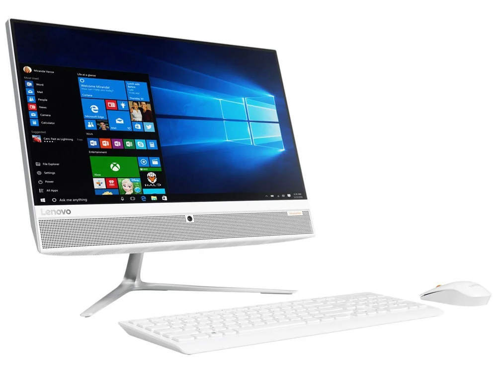 美品 Lenovo ideacentre AIO 510-22ISH Computador All in One Lenovo IdeaCentre AIO 510