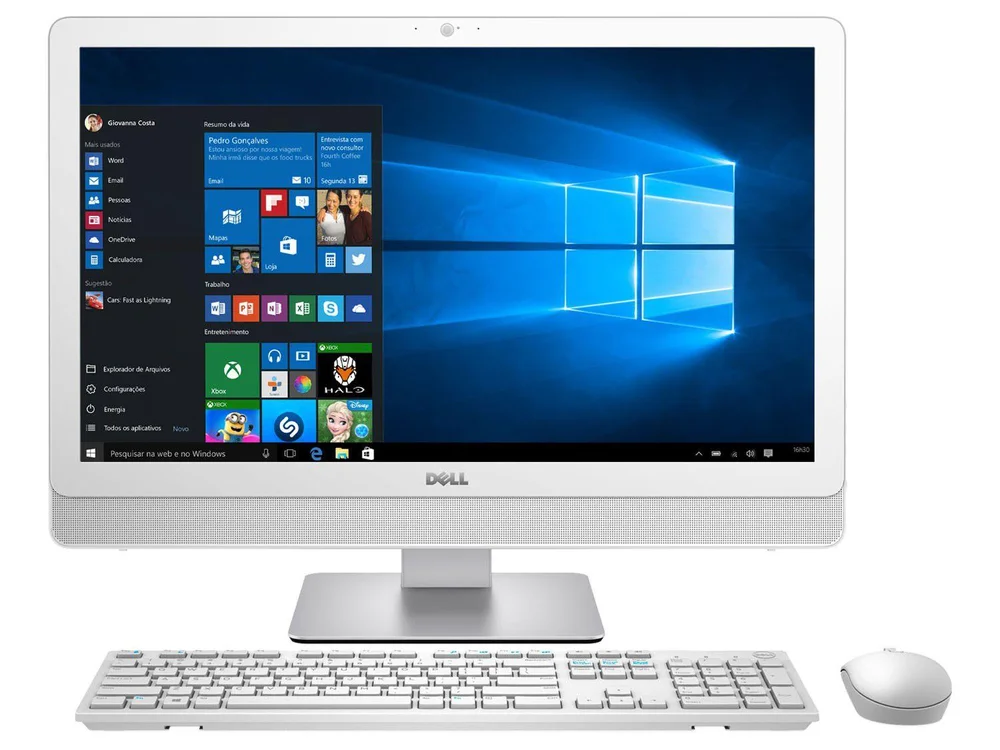 Computador All in One Dell Inspiron 24 Série 3000