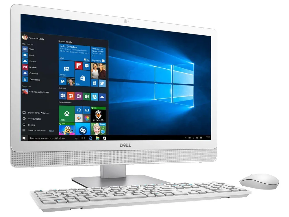 Inspiron 24 オールインワン デスクトップ Core i3 1215U Computador All in One Dell Inspiron 24 Série 3000