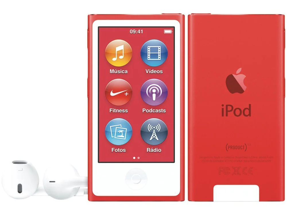 iPod Nano Apple 16GB Tela 2,5 Apple