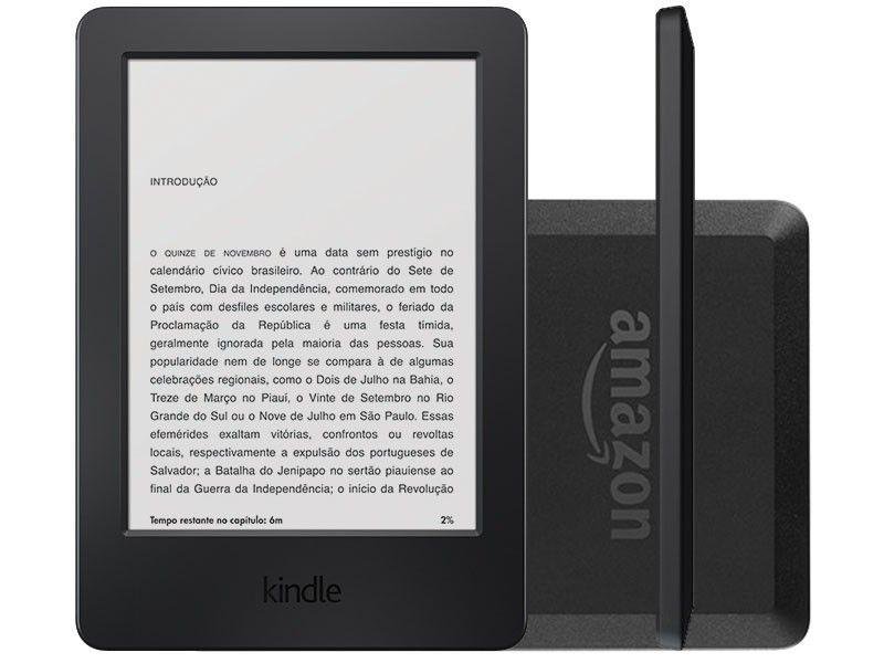 Kindle 7ª Geração Amazon Tela 6” 4GB Wi-Fi