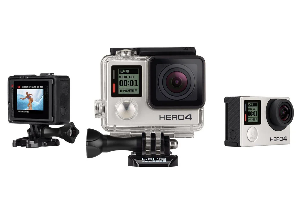 その他 GoPro Hero4 GoPro Hero4 Silver Edition À prova de Água 12MP